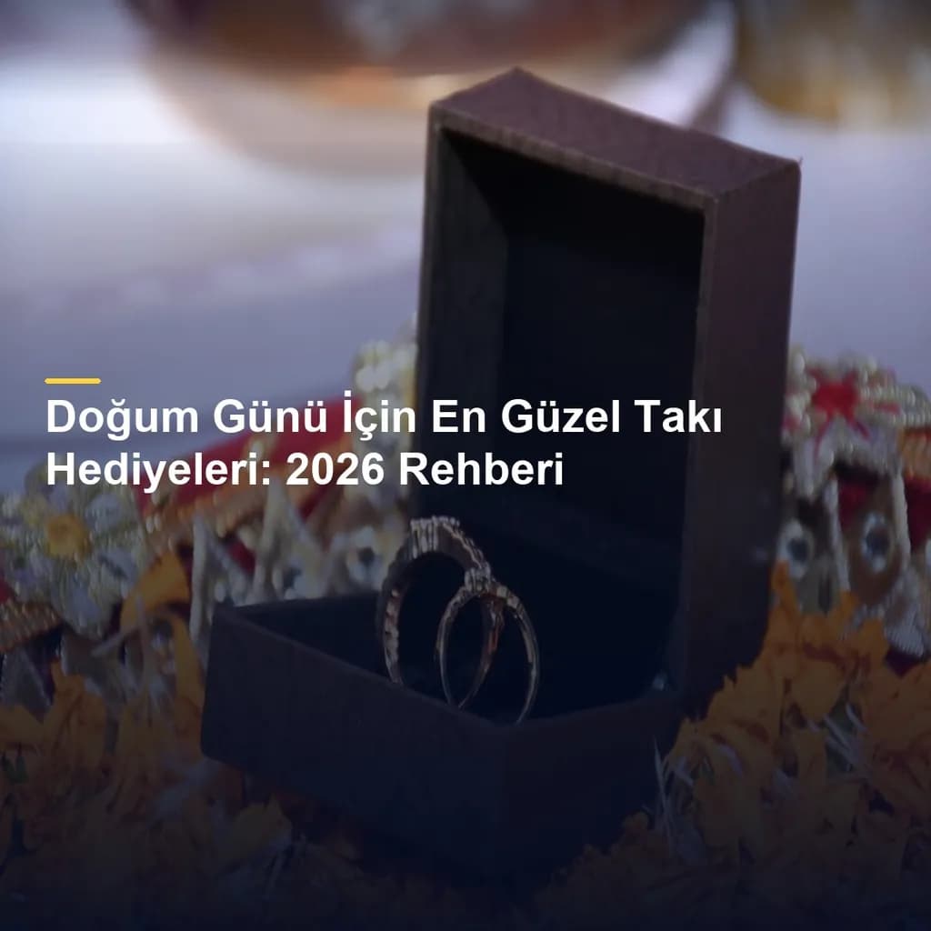 Doğum Günü İçin En Güzel Takı Hediyeleri: 2026 Rehberi