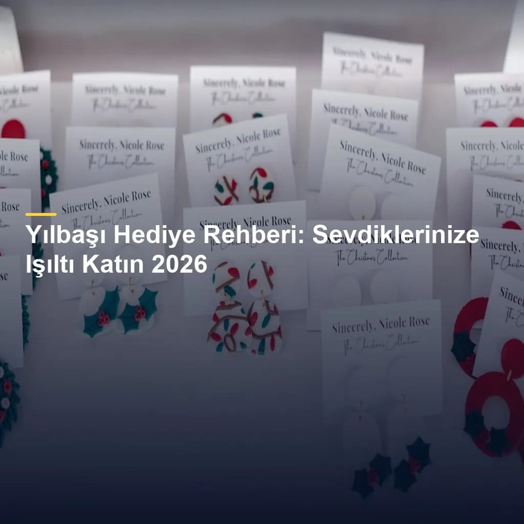 Yılbaşı Hediye Rehberi: Sevdiklerinize Işıltı Katın 2026