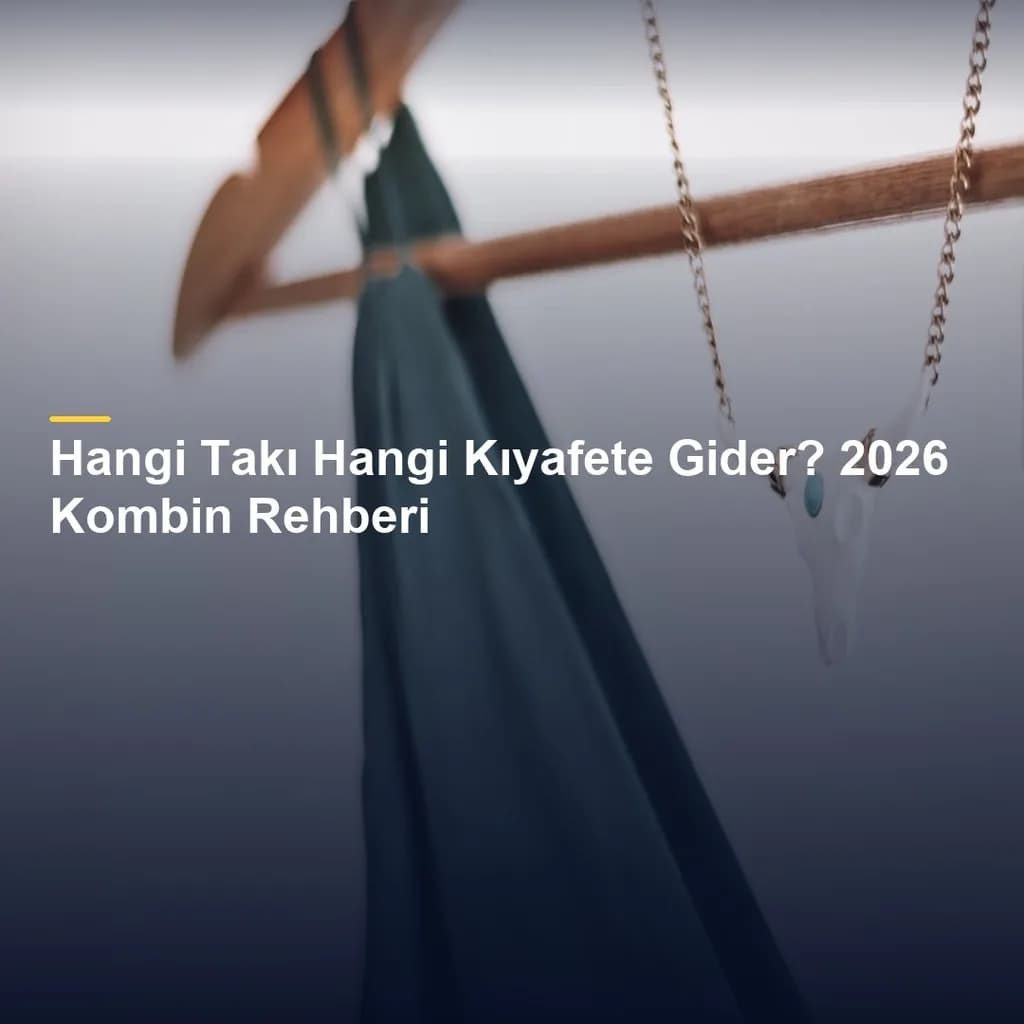 Hangi Takı Hangi Kıyafete Gider? 2026 Kombin Rehberi