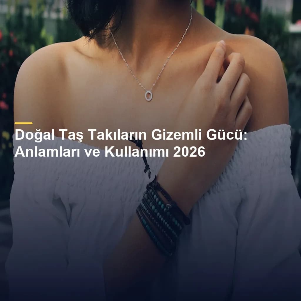 Doğal Taş Takıların Gizemli Gücü: Anlamları ve Kullanımı 2026