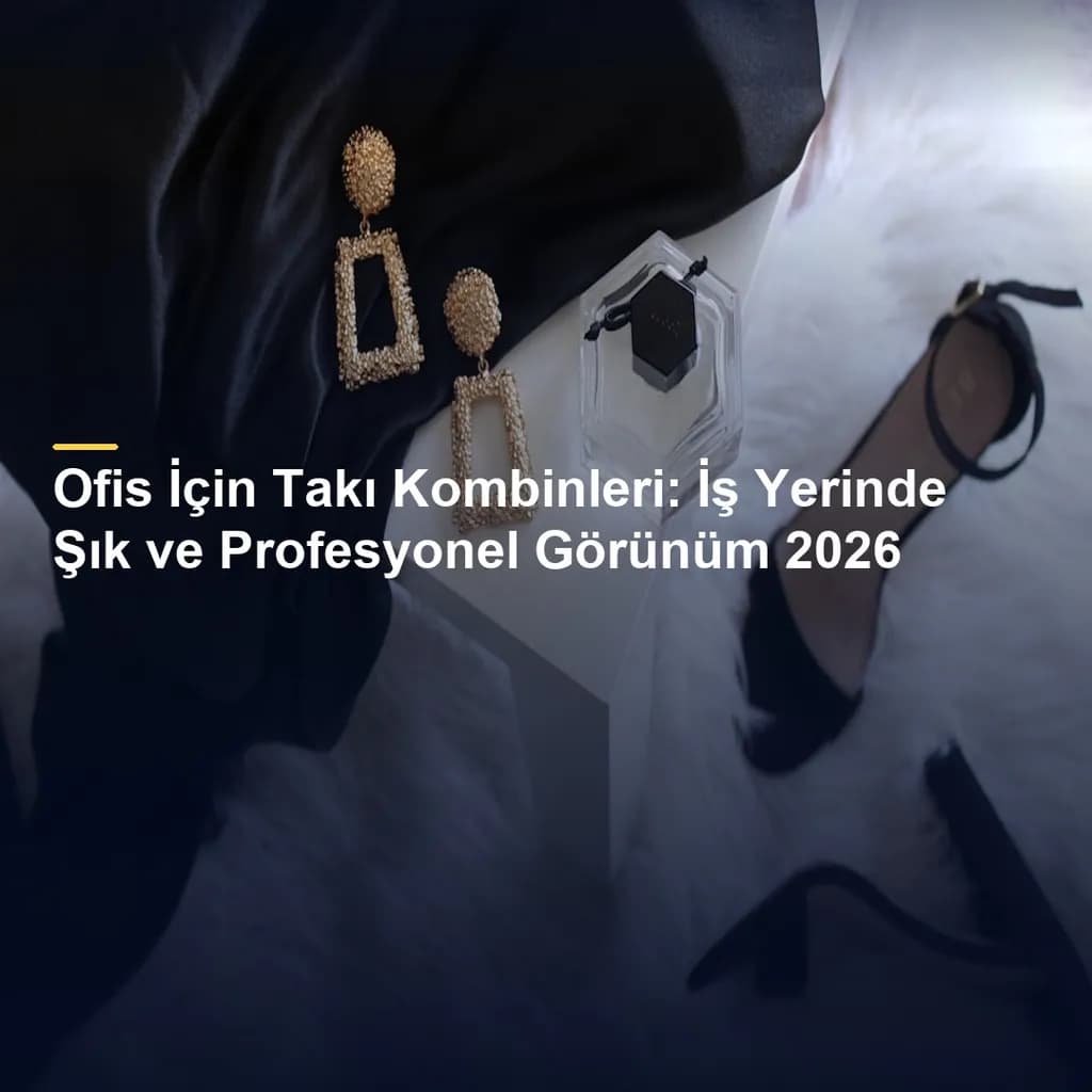 Ofis İçin Takı Kombinleri: İş Yerinde Şık ve Profesyonel Görünüm 2026