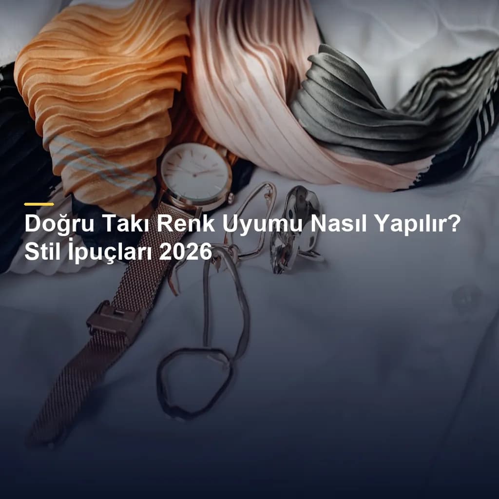 Doğru Takı Renk Uyumu Nasıl Yapılır? Stil İpuçları 2026