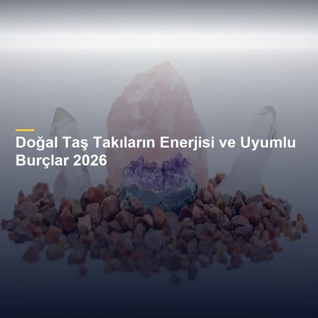 Doğal Taş Takıların Enerjisi ve Uyumlu Burçlar 2026