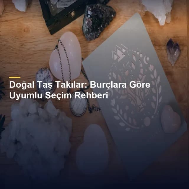 Doğal Taş Takılar: Burçlara Göre Uyumlu Seçim Rehberi